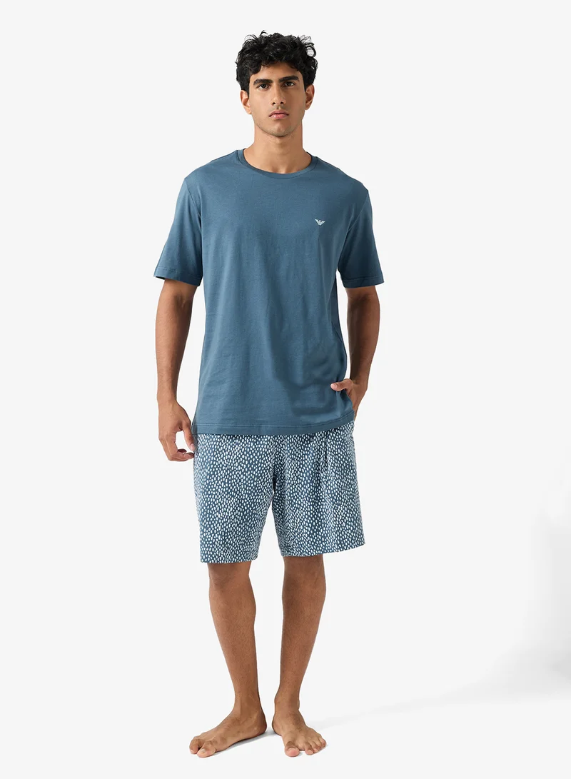 Logo T-Shirt And Shorts Set